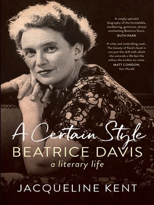 cover image of A Certain Style